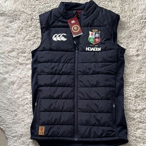 Canterbury Black Puffer Vest